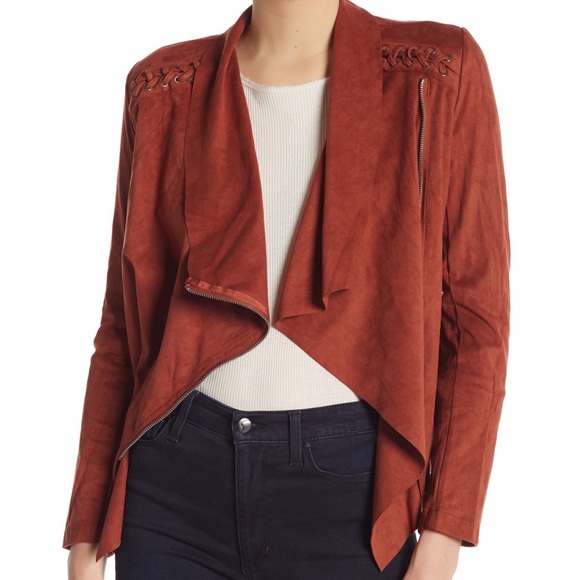 ‼️SALE‼️ VIGOSS Rust Suede Jacket - Picture 7 of 7